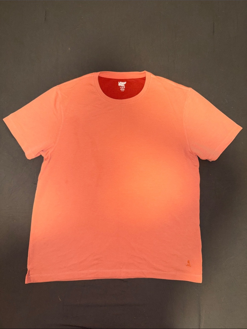 Land’s End Textured Crew Neck Shirt